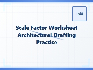 Mastering Scale Factors for Architectural Drafting Practice