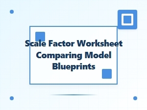 Model Blueprint and Scale Factor Comparison Worksheet